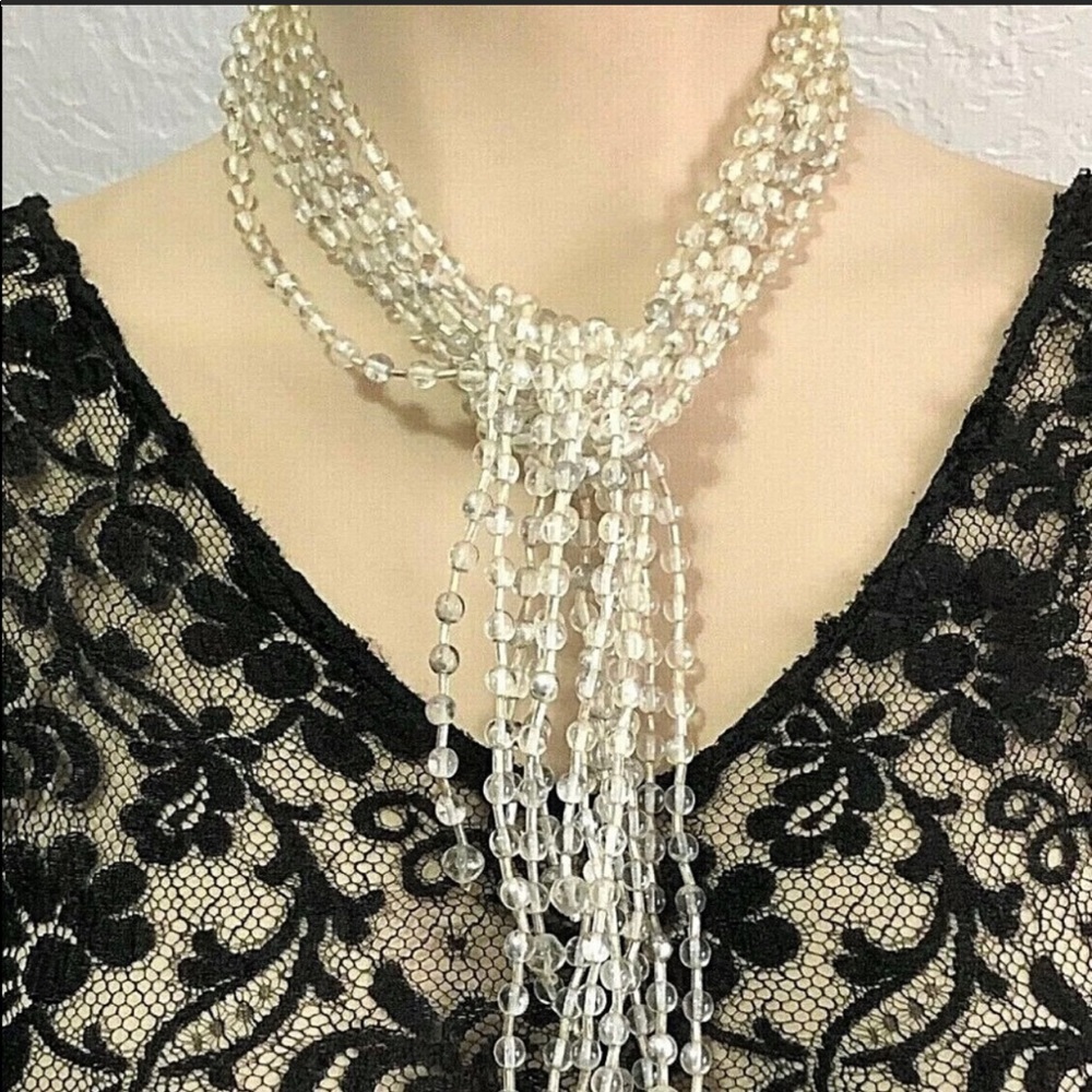 Gloria Astolfo Open End Multi Strand Necklace
